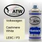 Preview: Volkswagen, Cashmere White, LE9C / P3: 400ml Sprühdose, von ATW Autoteile West.